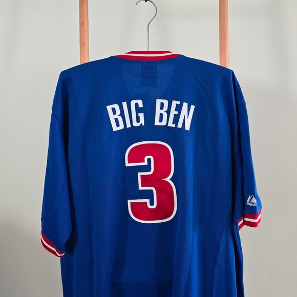 Detroit Pistons (Big Ben Wallace) Shooting Shirt NBA - NWT *DEADSTOCK* - Picture 9 of 10